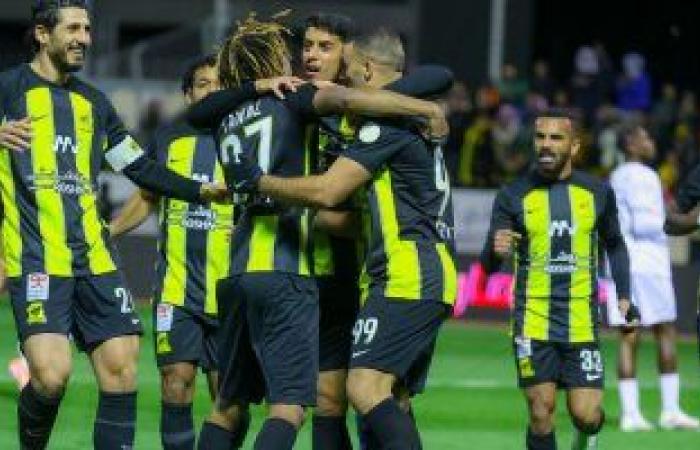 رياضة عالمية : ملخص وأهداف مباراة الطائى ضد الاتحاد 0 - 3 فى الدورى السعودى