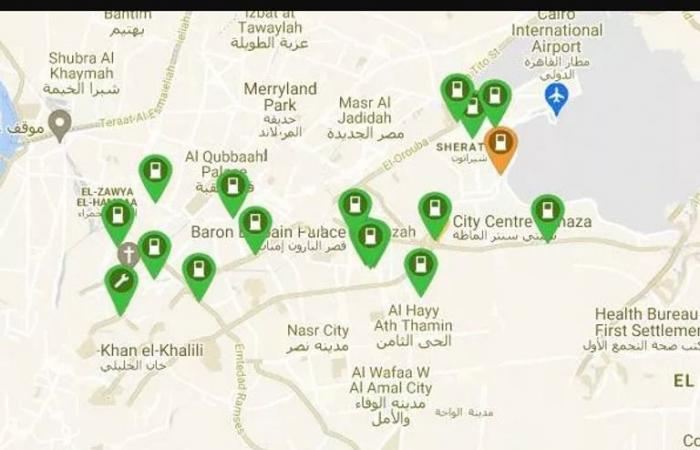 أخبار العالم : اعرف أهم الاماكن والخريطة الكاملة لـ محطات شحن السيارات الكهربائية في مصر بعدة مواقع استراتيجية