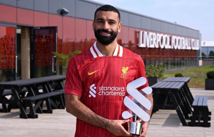 رياضة : محمد صلاح يُتوَّج أفضل لاعب في ليفربول لشهر أغسطس