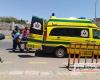 حوادث : مصرع عامل وإصابة 4 آخرين في حادثي سير ببني سويف